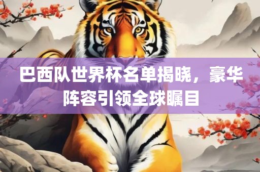巴西队世界杯名单揭晓，豪华阵容引领全球瞩目
