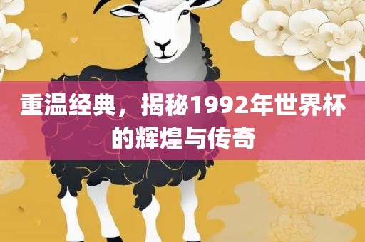 重温经典，揭秘1992年世界杯的辉煌与传奇