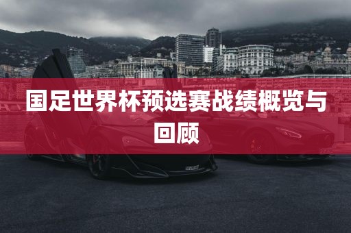 国足世界杯预选赛战绩概览与回顾