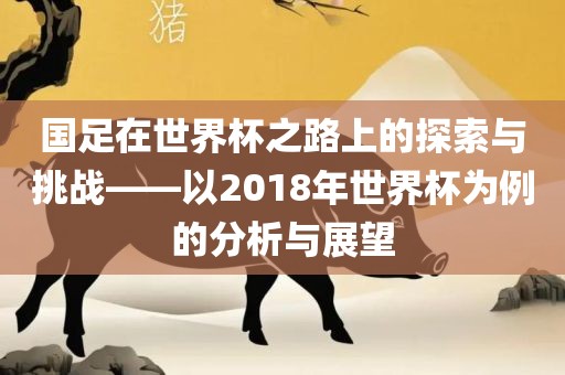 国足在世界杯之路上的探索与挑战——以2018年世界杯为例的分析与展望