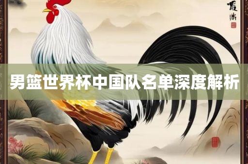 男篮世界杯中国队名单深度解析