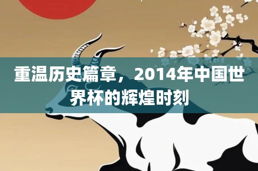 重温历史篇章，2014年中国世界杯的辉煌时刻
