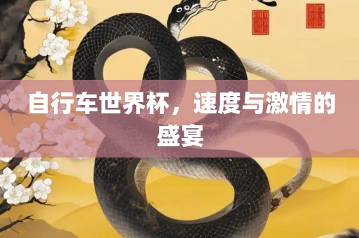 自行车世界杯，速度与激情的盛宴