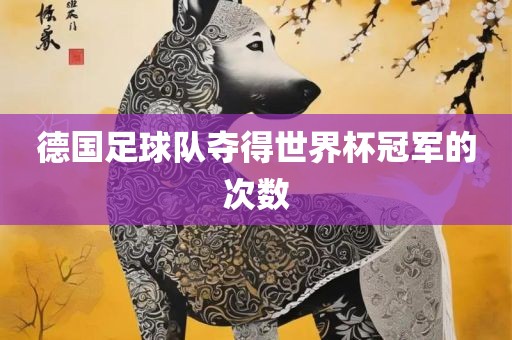 德国足球队夺得世界杯冠军的次数