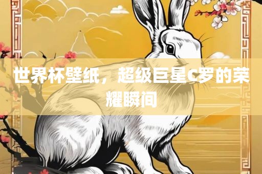 世界杯壁纸，超级巨星C罗的荣耀瞬间