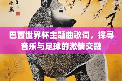 巴西世界杯主题曲歌词，探寻音乐与足球的激情交融