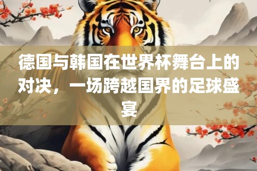 德国与韩国在世界杯舞台上的对决，一场跨越国界的足球盛宴