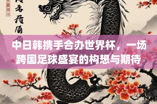 中日韩携手合办世界杯，一场跨国足球盛宴的构想与期待
