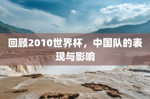 回顾2010世界杯，中国队的表现与影响