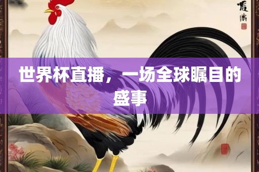 世界杯直播，一场全球瞩目的盛事