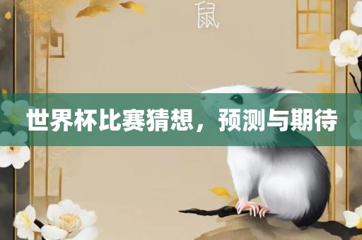 世界杯比赛猜想，预测与期待