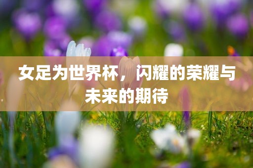 女足为世界杯，闪耀的荣耀与未来的期待