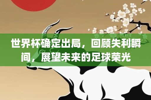 世界杯确定出局，回顾失利瞬间，展望未来的足球荣光