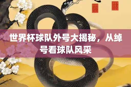 世界杯球队外号大揭秘，从绰号看球队风采