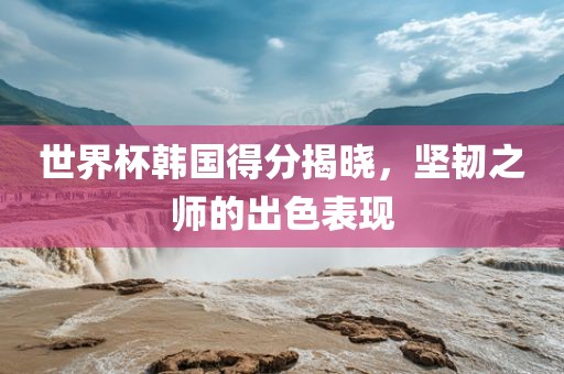 世界杯韩国得分揭晓，坚韧之师的出色表现