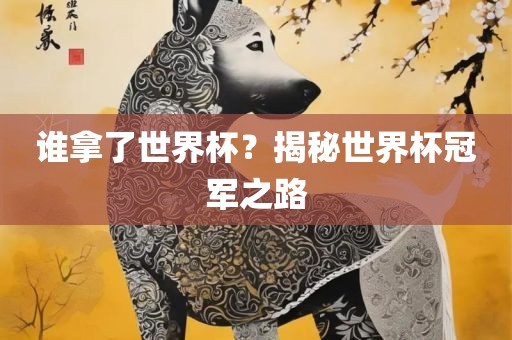 谁拿了世界杯？揭秘世界杯冠军之路
