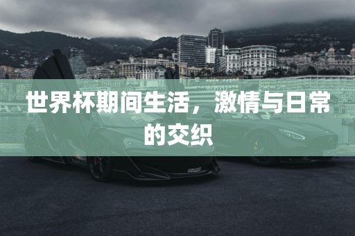 世界杯期间生活，激情与日常的交织