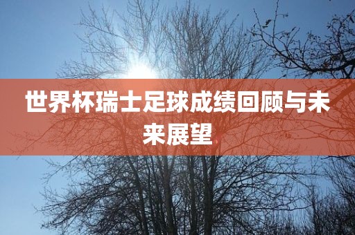 世界杯瑞士足球成绩回顾与未来展望