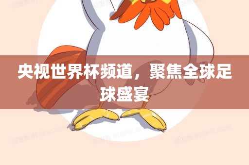 央视世界杯频道，聚焦全球足球盛宴