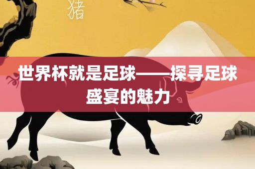 世界杯就是足球——探寻足球盛宴的魅力