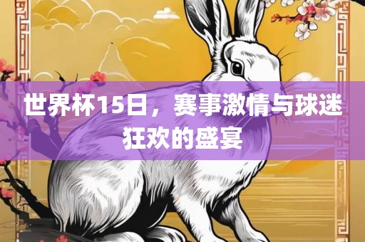 世界杯15日，赛事激情与球迷狂欢的盛宴