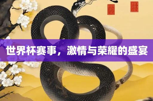世界杯赛事，激情与荣耀的盛宴