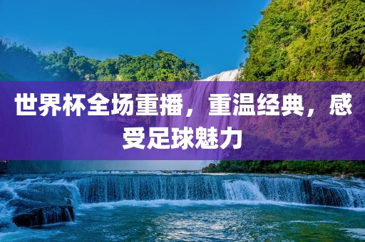 世界杯全场重播，重温经典，感受足球魅力