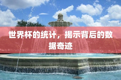 世界杯的统计，揭示背后的数据奇迹