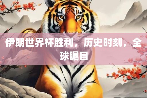 伊朗世界杯胜利，历史时刻，全球瞩目